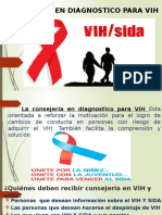 Consejería en Diagnostico para Vih