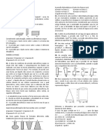 Hidrostática - Lista de Exercícios 1