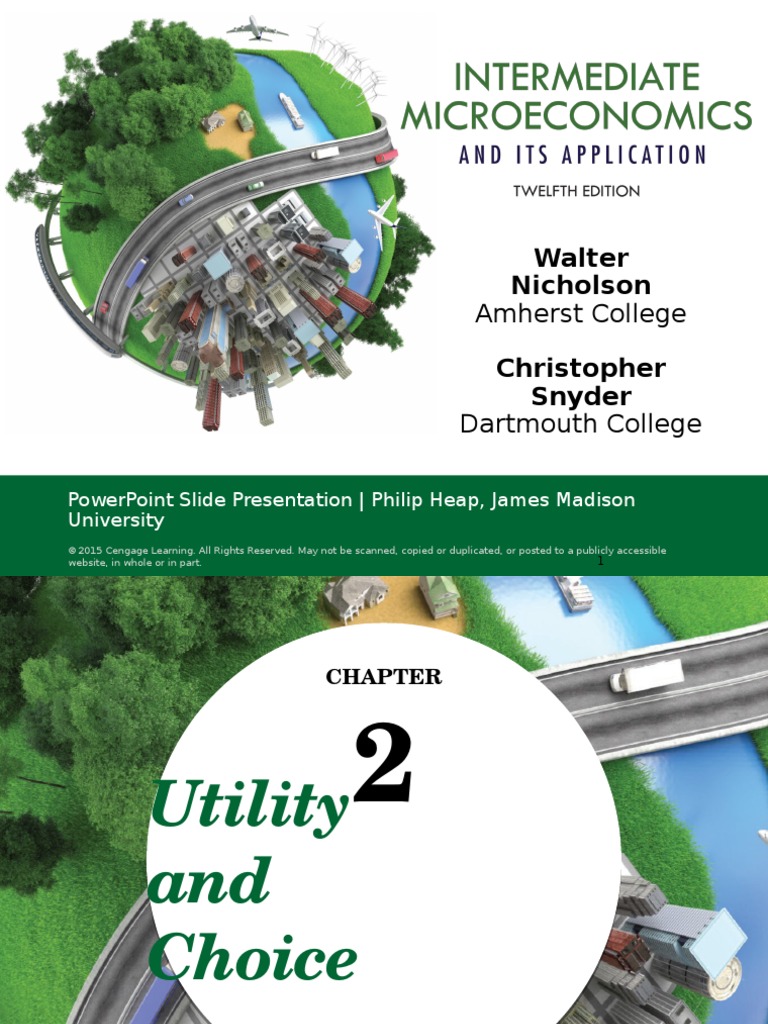 Chapter 02 Utility Economic Theories