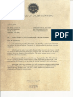 Downing Demand Letter