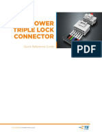 Power Triple Lock Connector: Quick Reference Guide