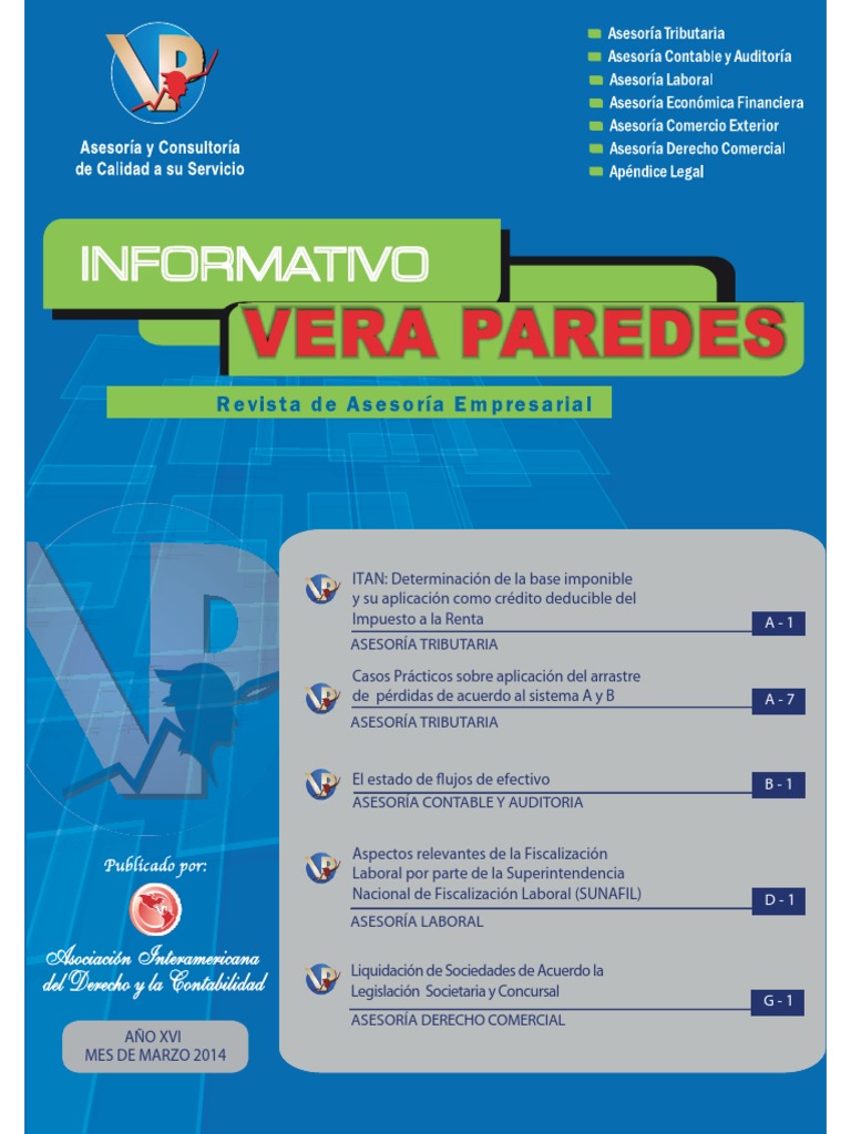 Itan 2014 | PDF | Impuesto sobre la renta | Impuestos