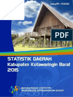 Statistik Kabupaten Kotawaringin Barat 2015