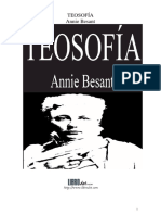 Teosofía - Annie Besant