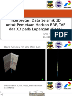 Interpretasi Data Seismik 3D Untuk Pemetaan Horizon BRF, TAF Dan X3 Pada Lapangan Siboan Tona