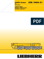 (0400 Ton) Grua Hidraulica - Liebherr LTM 1400-7.1