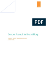 sexual assault in the military