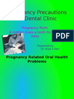 Pregnancy Precautions in Dental Clinic: Pregnancy Myth: A Mother Loses A Tooth For Every Baby