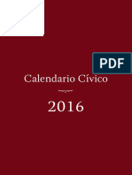 Calendario Cívico 2016