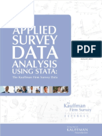 Farhat & Robb (2014) - Applied Survey Data Analysis Using Stata - The Ka...