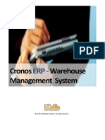 Datasheet Cronos ERP - Warehouse Management SystemCronosERP WMS v1.1