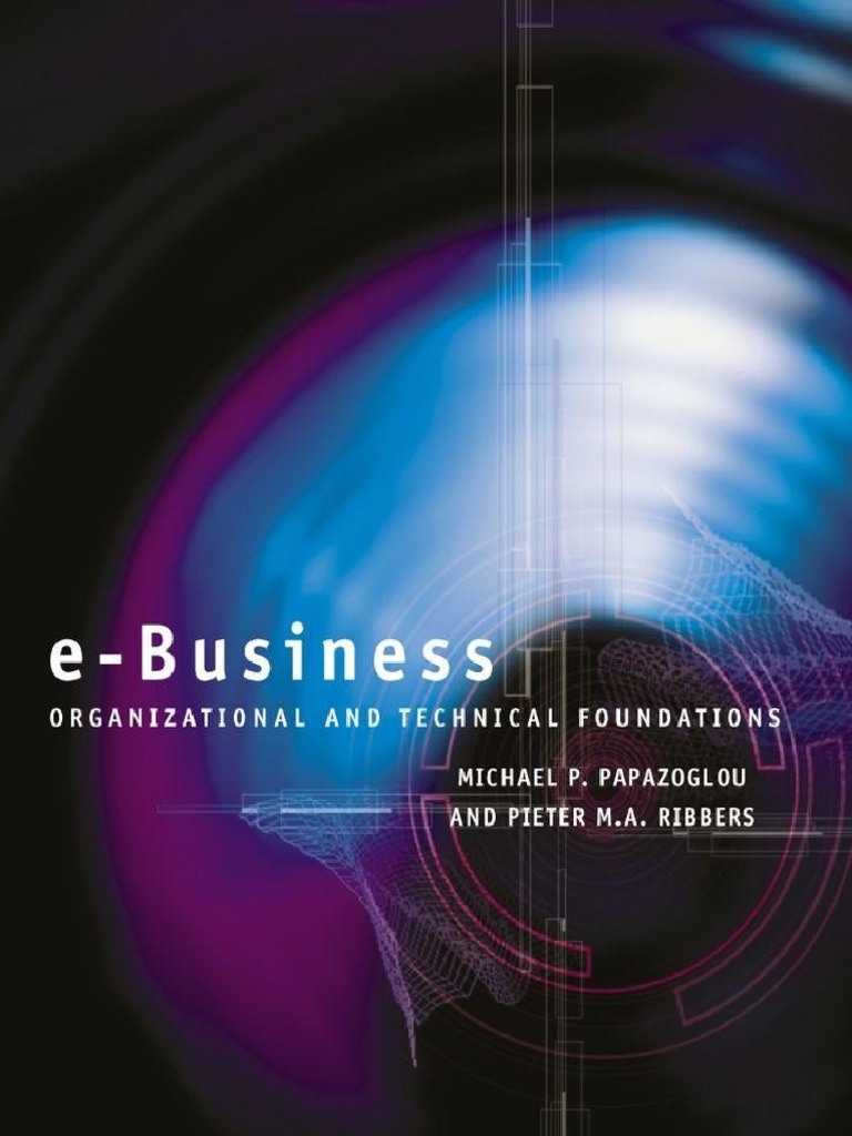 e Bussiness Book Electronic Business Business Process