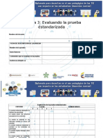 Rúbrica 3 Evaluando La Prueba Estandarizada