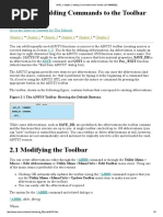 APDL - Chapter 2 - Adding Commands To The Toolbar (UP19980820)