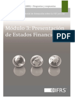 3 - Presentación de Estados Financieros