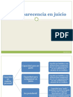 Comparecencia en Juicio