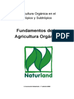 Fundamentos de La Agricultura Orgánica
