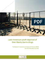 Latin American Youth Deprived of Their Liberty Due to Drugs