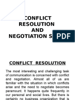 Conflict Resolution and Negotiation Skills Guide