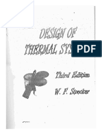 Design of Thermal Systems - Stoecker 3rd Edition