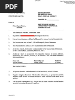 Prince Probate Petition REDACTED