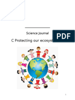 C Protecting Our Ecosystems E: - Science Journal