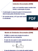 Modelo de Dividendos Descontados (DDM