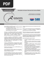 1º Simulado Enem -Pré - 1º Dia