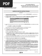 Prova Ed Especial 2014 PDF