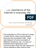The Importance of The Internet