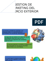 Gestion de Marketing Del Comercio Exterior