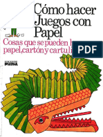 Cómo Hacer - Juegos Con Papel