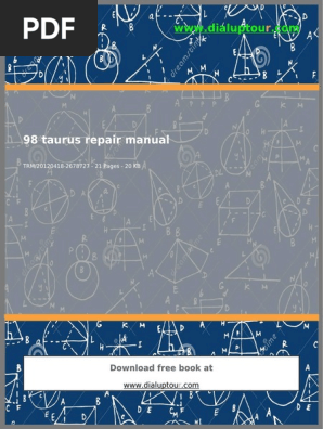 thumbnail image 2 of 1998 Ford Mustang Owner's Manual - Original OEM User Guide, Fuse Guide, BISHKO 2 of 2
