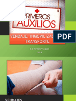 Vendaje, Inmovilizacion y Transporte (Primeros Auxilios)