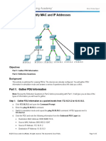 CCNA A Spring 2016 5.1.4.4 Packet Tracer - Identify MAC and IP Addresses Instructions IG