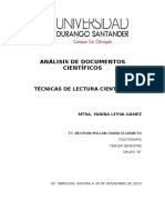 Análisis de Documentos Científicos