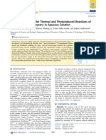 Characterization of the thermal and photoinduced reactions of photochromic spiropyrans in aqueous solution