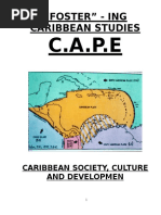 Caribbean Studies- Past Papers (1)