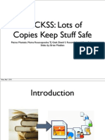 LOCKSS: Lots of Copies Keep Stuff Safe