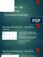 Barreras de Potencial