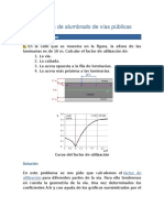 Ejercicios de Alumbrado de Vías Públicas