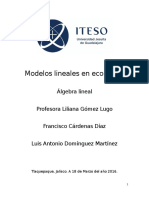 Matriz de Leontief: Modelos Lineales en Economía