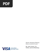 Visa Stock Analysis Report