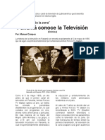 CRONICA PANAMA CONOCE LA TELEVISION .docx