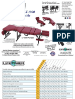 LT 1000 Portable Chiropractic Table