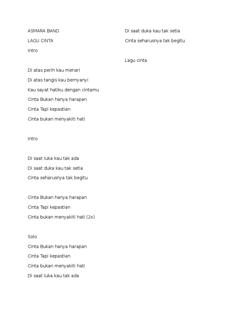 Cinta Bukan Hanya Harapan