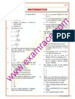 Mathematics Objective Questions Part 11