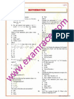 Mathematics Objective Questions Part 16