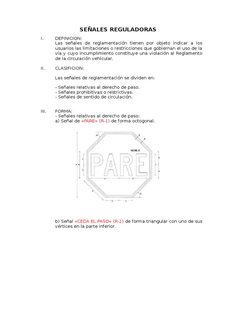 Señales Reguladoras | PDF | Peatonal | Autobús