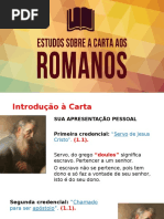 Estudo de Carta Aos Romanos